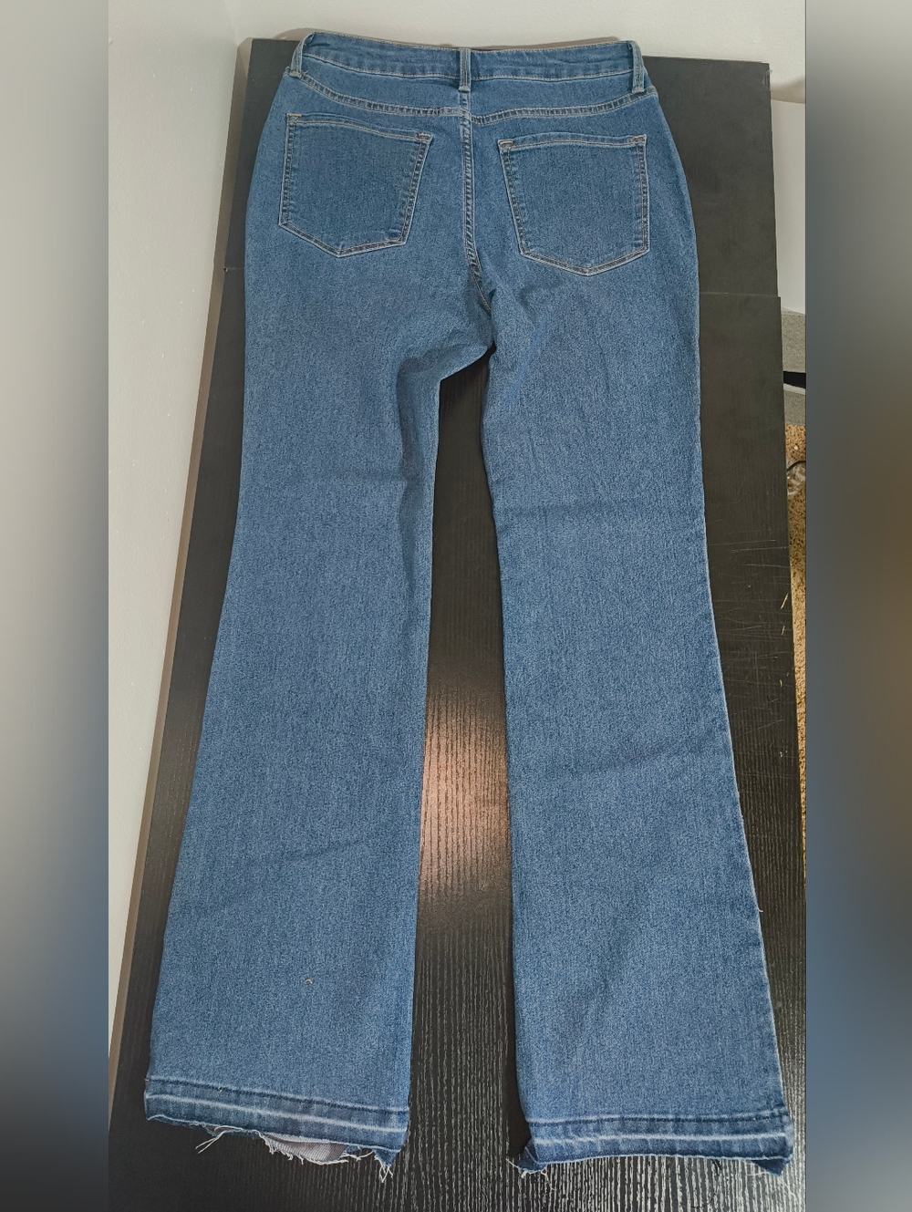 No Boundaries Blue Flare Jeans - Light Wash - Picture 3 of 3